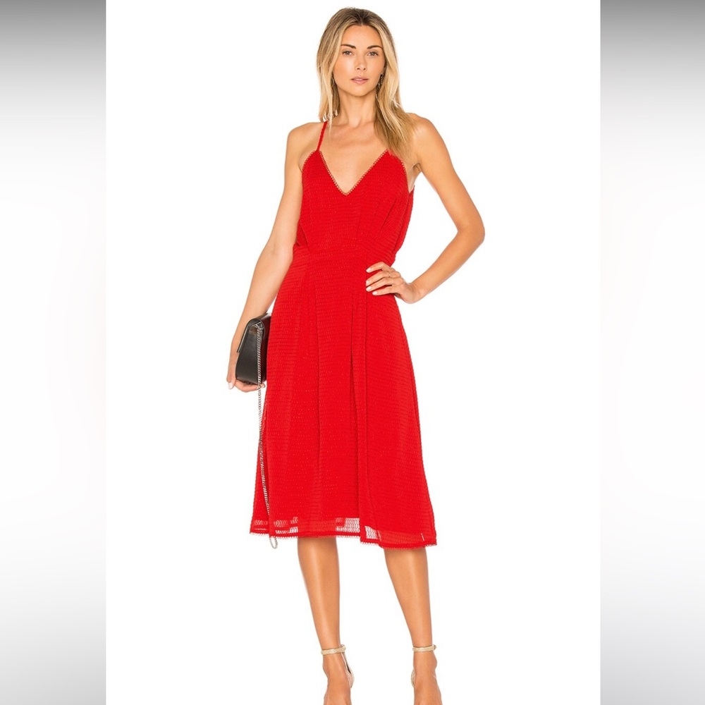 x REVOLVE Ines Dress in Racing Red
House of Harlow 1960